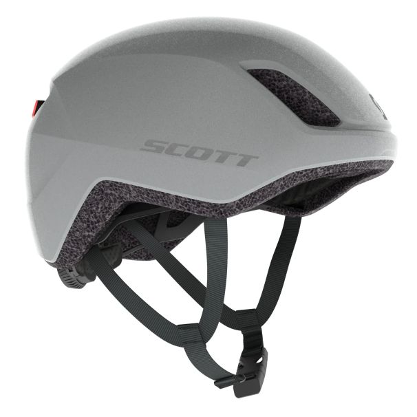 SCOTT IL DOPPLO, VOGUE SILVER/REFLECTIVE GREY   L helmet