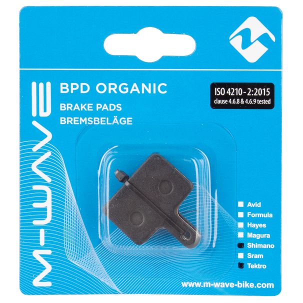 M-WAVE BPD Organic STP1 brake pads for disc brake