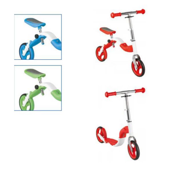 2in1 balance bike and scooter